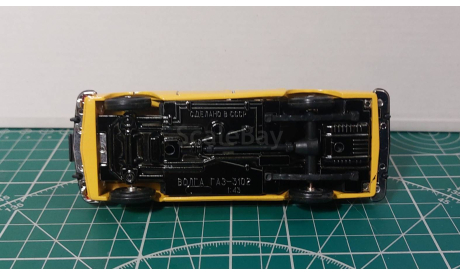 ГАЗ 3102 ’ Такси’, масштабная модель, Агат/Моссар/Тантал, scale43