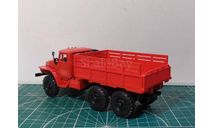 УРАЛ 4320 красный, масштабная модель, Элекон, scale43
