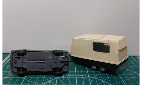 ВАЗ 2108 с прицепом Дача, масштабная модель, Компаньон, scale43