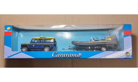 Land Rover Defender 110 c прицепом, масштабная модель, Bauer/Cararama/Hongwell, scale43