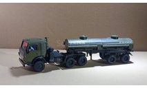 КАМАЗ 5410 с п/п ’Огнеопасно’, масштабная модель, Элекон, scale43