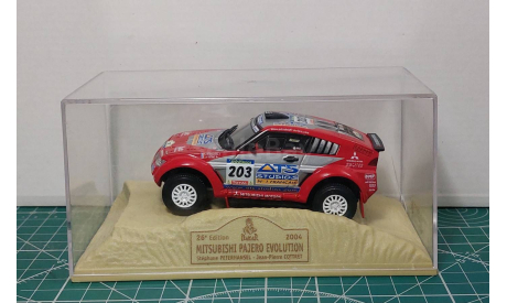 Mitsubishi Pajero Evolution DakaR 2004, масштабная модель, Norev, scale43