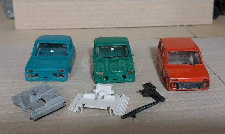 Нива Бизон, запчасти для масштабных моделей, scale43