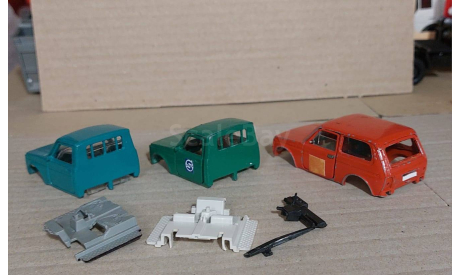 Нива Бизон, запчасти для масштабных моделей, scale43