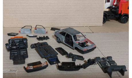 ВАЗ 2108, запчасти для масштабных моделей, scale43