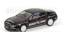 BENTLEY CONTINENTAL GT - WORLD RECORD CAR ON ICE 321 km/h 2007, масштабная модель, Minichamps, scale43