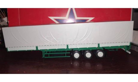 п.прицеп МАЗ 9758, масштабная модель, scale43, Автоистория (АИСТ)
