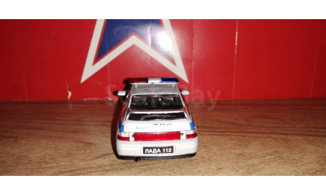 ВАЗ 2112  ДПС, журнальная серия масштабных моделей, scale43, PCT