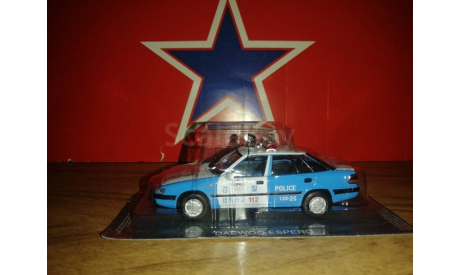 Daewoo espero, журнальная серия Полицейские машины мира (DeAgostini), PCT, scale43