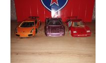 3 Lamborghini, масштабная модель, scale24, BBurago