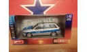 Audi A 4 polizei, масштабная модель, scale43, mondo motors