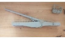 German Railway Gun K5(E) Leopold, железнодорожная модель, Hobby Boss, scale72