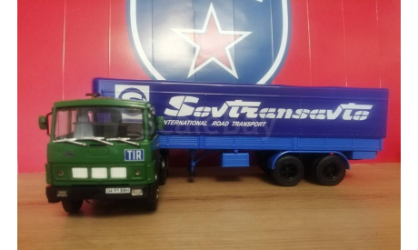 МАЗ 6422 +МАЗ 5205 STA, масштабная модель, scale43, АИСТ+ССМ