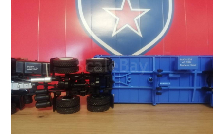 МАЗ 6422 +МАЗ 5205 STA, масштабная модель, scale43, АИСТ+ССМ