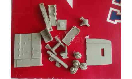 ЗиЛ ’бычок’ скорая помощь, сборная модель автомобиля, scale43