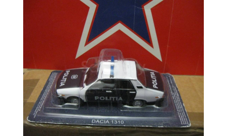Dacia 1310, журнальная серия Полицейские машины мира (DeAgostini), scale43, PCT