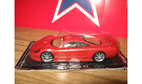 Saleen S7 с рубля, масштабная модель, 1:43, 1/43
