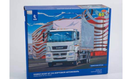 КамАЗ-65207-87 (S5), сборная модель автомобиля, AVD Models, scale43