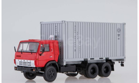 КамАЗ 53212 контейнер, масштабная модель, scale43