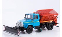 КО-829А пескоразбрасыватель, масштабная модель, scale43, Start Scale Models (SSM), ЗИЛ