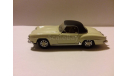 Mercedes-Benz 190sl cararama, масштабная модель, Bauer/Cararama/Hongwell, 1:43, 1/43