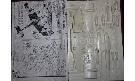 ME-110D ’Мессершмит’, сборные модели авиации