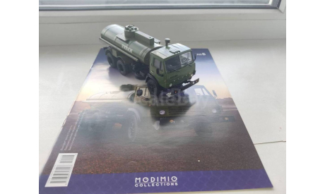 Легендарные грузовики СССР №6, АЦ-9-5320 (с журналом и открыткой), сборная модель автомобиля, MODIMIO, scale43, КамАЗ