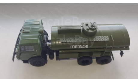 Легендарные грузовики СССР №6, АЦ-9-5320 (с журналом и открыткой), сборная модель автомобиля, MODIMIO, scale43, КамАЗ