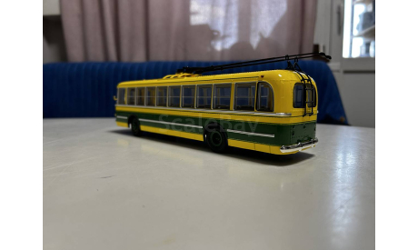 Модель троллейбуса тбу-1 (Ultra models), масштабная модель, scale43