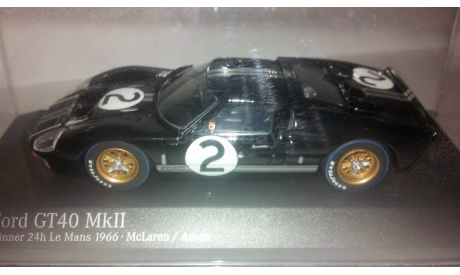 FORD GT40 WINNER 1966 LeMan, масштабная модель, 1:43, 1/43, Minichamps