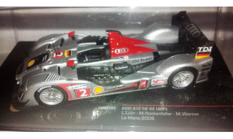 AUDI R-15 TDI WINNER 2009 LeMan, масштабная модель, 1:43, 1/43, IXO Le-Mans (серии LM, LMM, LMC, GTM)