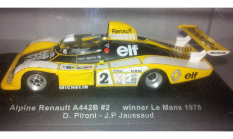 ALPINE RENAULT A422B WINNER 1978 LeMan, масштабная модель, 1:43, 1/43, IXO Le-Mans (серии LM, LMM, LMC, GTM)
