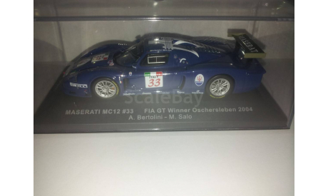 Maserati MC12#33 FIA GT Winner Oschersleden 2004, масштабная модель, 1:43, 1/43, IXO Rally (серии RAC, RAM)