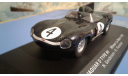 JAGUAR D-TYPE WINNER 1956 LeMan, масштабная модель, 1:43, 1/43, IXO Le-Mans (серии LM, LMM, LMC, GTM)