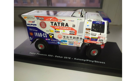 Tatra Phoenix, Buggyra team, №505, Dakar 2018 - ScaleMasters - 1:43, масштабная модель, Scale Master, scale43