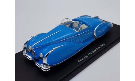 Delahaye 175 Soutchick 1949г. Spark Редкая, масштабная модель, scale43