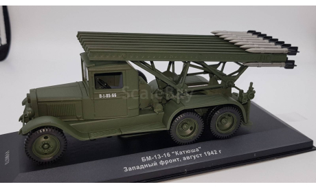 БМ-13-16 Катюша Западный фронт 1942г VVM, масштабная модель, VMM/VVM, scale43