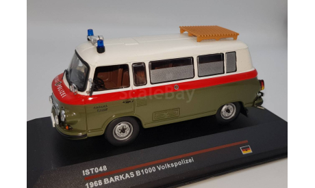 Barkas B1000 KK Volkspolizei 1968 IST Models, масштабная модель, scale43