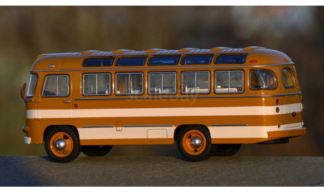 ПАЗ 672 жёлто-белый, масштабная модель, Classicbus, 1:43, 1/43