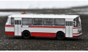 Масштабная модель 695Н бело-красный, масштабная модель, ЛАЗ, Classicbus, 1:43, 1/43