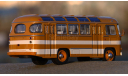 ПАЗ 672 жёлто-белый, масштабная модель, Classicbus, scale43