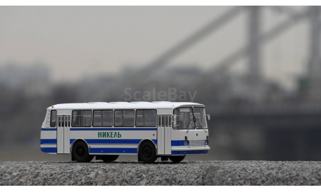 ЛАЗ 695Н бело-голубой, масштабная модель, Classicbus, scale43
