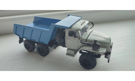 Урал самосвал, масштабная модель, Элекон, scale43