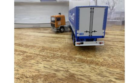 Volvo F12 с полуприцепом Fruehauf Savoyarde СОВТРАНСАВТО, масштабная модель, Start Scale Models (SSM), scale43