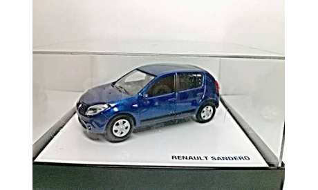 Renault Sandero Eligor 1:43 С 1 Рубля, масштабная модель, 1/43