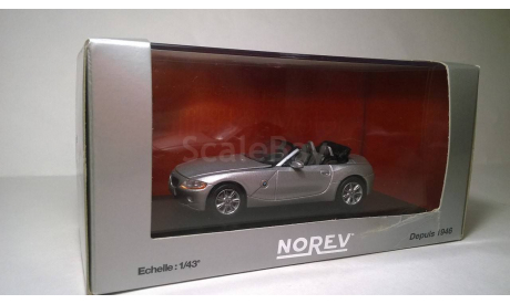 BMW Z4 Norev, масштабная модель, 1:43, 1/43