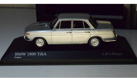 BMW 1800 TiSA 1965, масштабная модель, Minichamps, scale43