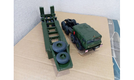 МАЗ-537 с полуприцепом МАЗ-5247 от SMM, масштабная модель, scale43