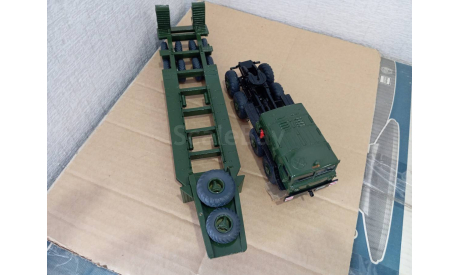МАЗ-537 с полуприцепом МАЗ-5247 от SMM, масштабная модель, scale43