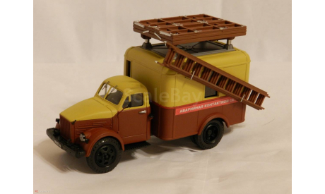 Ремонт сетей от Сарлаб, масштабная модель, ГАЗ, 1:43, 1/43
